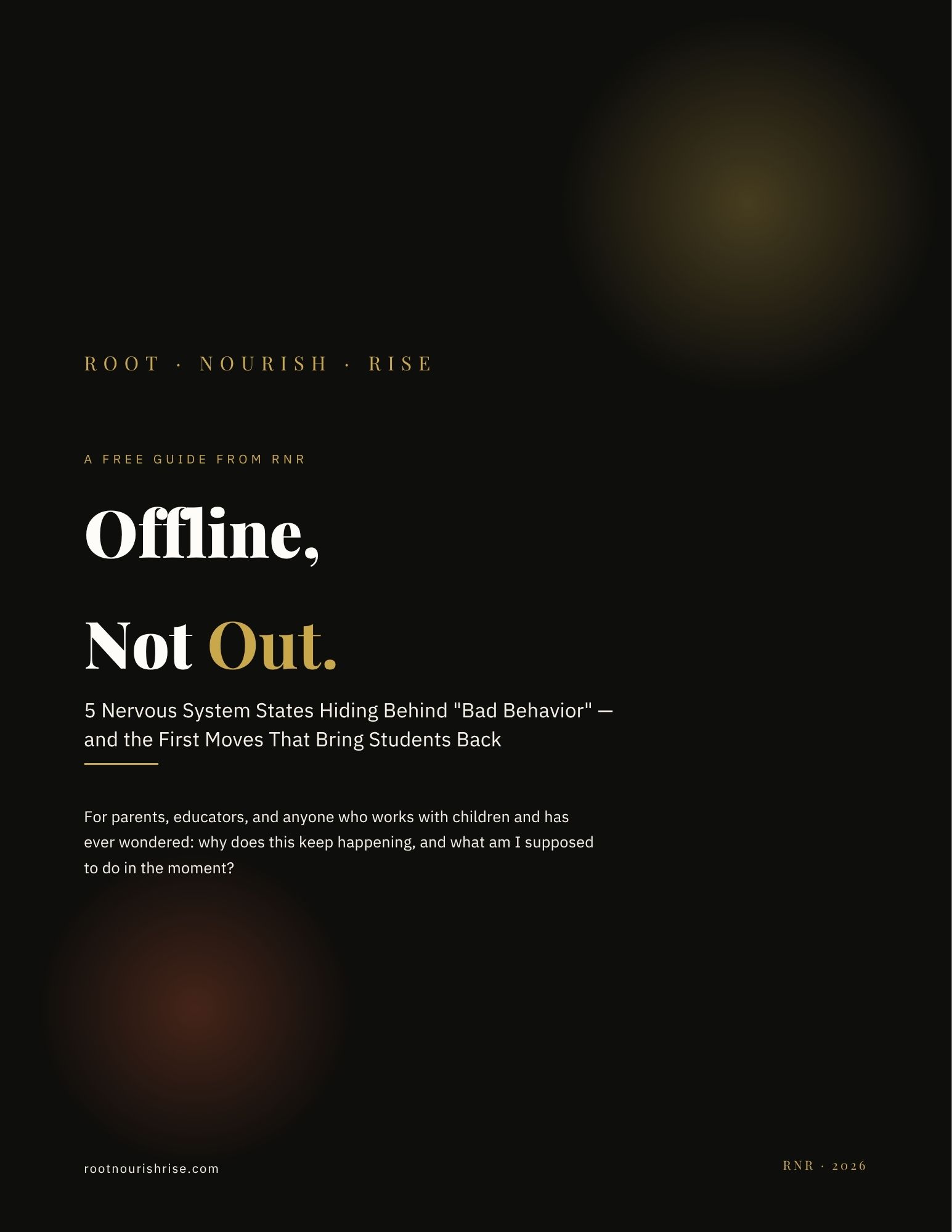 Offline, Not Out — free guide cover